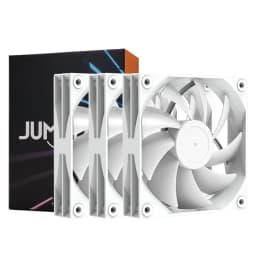 JUMPEAK JP120 120mm Fan 2000RPM High Speed 4PIN PWM Silent Hydraulic Bearing 12cm Cooling Fans for Gaming PC Case Liquid Cooler