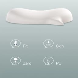 Chat Bubble Silicone Wrist Mouse Pad Keyboard Hand Rest Wrist Rest Palm Rest Wrist Pad Ergonomics White High Value Solid Color