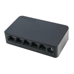 Network Switch Mini 5Ports Switch Ethernet 1000Mbps/100Mbps Gigabit High Performance Smart Switcher RJ45 Hub Internet Injector