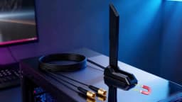 WiFi 6E 6Ghz Antenna Magnetic Foldable 2.4G/5G 12DBi High Gain External Signal Receiver Antenna For Network Card Wireless Router