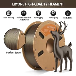 Eryone Promotion New Arrival Ultra SILK PLA Filament 3D Printing 1/3/5/10KG 1.75mm For 3D Printer High Quality Fast Delivery