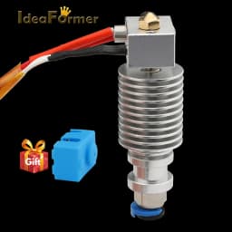 New Upgraded V6 Hotend Kit 1.75mm 12V/24V Bowden Extruder Print Head Remote Long-distance J-head For E3D PT100 3D Printer Parts