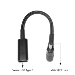 100W USB C PD to DC Universal Laptop Charger Converter Type C Fast Charging Adapter Cable Cord for Asus Lenovo Hp Dell Laptop
