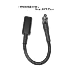 100W USB C PD to DC Universal Laptop Charger Converter Type C Fast Charging Adapter Cable Cord for Asus Lenovo Hp Dell Laptop