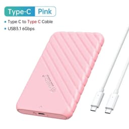 ORICO 2.5 inch HDD Enclosure SATA to USB 3.0 Type-C External Hard Drive Case 5Gbps Speed SATA SSD HDD Case 6TB Storage Box