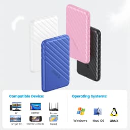 ORICO 2.5 inch HDD Enclosure SATA to USB 3.0 Type-C External Hard Drive Case 5Gbps Speed SATA SSD HDD Case 6TB Storage Box
