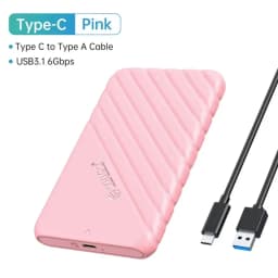 ORICO 2.5 inch HDD Enclosure SATA to USB 3.0 Type-C External Hard Drive Case 5Gbps Speed SATA SSD HDD Case 6TB Storage Box