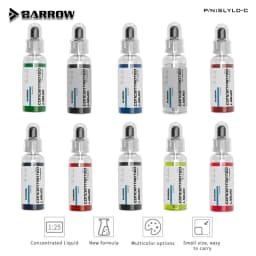 Barrow Water Coolant Colorful Liquid Deionized Thermal Fluid For Computer PC Water Cooling System Refrigeracion Liquida,SLYLD-C