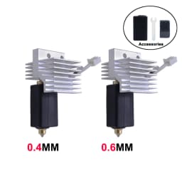 Upgrade Elegoo CC Hotend 0.2/0.4/0.6/0.8mm Assembled Extruder Hotend Kit for Elegoo Centauri Carbon Hot End / Centauri Nozzle