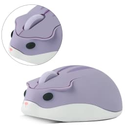 Cute Wireless 2.4G Mouse Hamster Designed Creative Mause Ergonomic USB Optical 1200 DPI Mini Mice Kid Gifts For PC Laptop