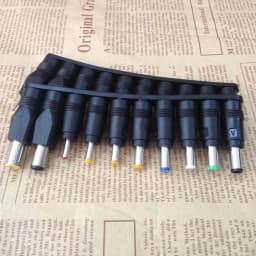 DC Power Adapter Kits Universal 5.5 mm x 2.1 mm DC AC Power Adapter Tips Connector For Lenovo Laptop Power Supply Plug Jack Sets