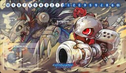 Digimon Playmat Black War Greymon Omega Culumon Terriermon DTCG OCG Board Game Trading Card Game Mat Mouse Pad Desk Mat Free Bag