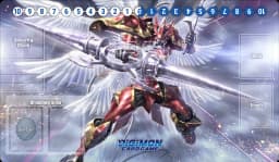 Digimon Playmat Black War Greymon Omega Culumon Terriermon DTCG OCG Board Game Trading Card Game Mat Mouse Pad Desk Mat Free Bag