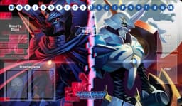 Digimon Playmat Black War Greymon Omega Culumon Terriermon DTCG OCG Board Game Trading Card Game Mat Mouse Pad Desk Mat Free Bag