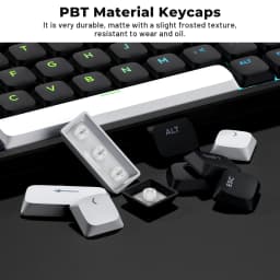 XVX 127Keys Low Profile Keycaps Double-Shot Shine Through Key Cap Set Game Mechanical Keyboard Skyline Key Caps