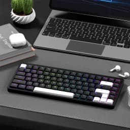 XVX 127Keys Low Profile Keycaps Double-Shot Shine Through Key Cap Set Game Mechanical Keyboard Skyline Key Caps