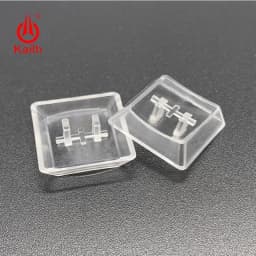 10/30/50PCS Kailh Choc Low Profile Keycaps for Kailh 1350 Choc Switches Mechanical Keyboard Ultra Thin Black White Transparent