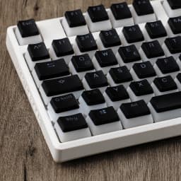 YMDK Pudding German ISO QWERTZ Double Shot PBT Shine Through OEM Profile Keycap Set Suitable For MX Switches Mechanical Keyboard