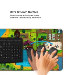 Stardew Valley Large Anti-slip Mat Deskpad Gaming Mousepad Speed Rug Game Table Mats Anime Keyboard and Mouse Pad For Office