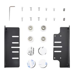 Toaiot Tabletop Filament Holder Rack Spool Material Shelves Supplies Fixed Seat For ABS PLA 3D Printer Material Rack Tray Black