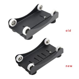 Toaiot Tabletop Filament Holder Rack Spool Material Shelves Supplies Fixed Seat For ABS PLA 3D Printer Material Rack Tray Black