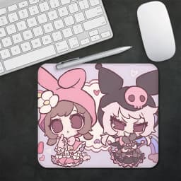 Cute cartoon Kuromi Gaming Mouse Pad XS Small Mousepad For PC Gamer Desktop Decoration Office Mouse Mat Deskmat Rug