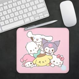 Cute cartoon Kuromi Gaming Mouse Pad XS Small Mousepad For PC Gamer Desktop Decoration Office Mouse Mat Deskmat Rug