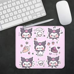 Cute cartoon Kuromi Gaming Mouse Pad XS Small Mousepad For PC Gamer Desktop Decoration Office Mouse Mat Deskmat Rug