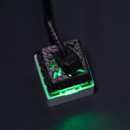 Personalized magnetic design Quake Artisan Resin Keycaps DIY For Mechanical Gaming Keyboard 3D Printing Cherry Mx Switch Keycap