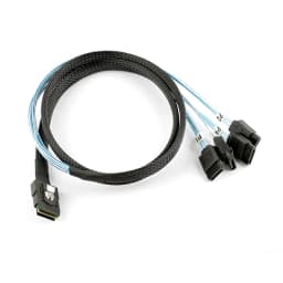 MINI SAS 36P SFF 8087 to 4 SATA3 6G Array Card 1 Change 4 Data Connection Server Cables