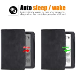 For Pocketbook Era Case PB700 Flip Stand Cover 7 inch with Hand Strap Auto Wake Sleep E-Book PU Leather Cover 7'' 2022 Funda