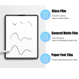 3Pcs Paper Feel Like Screen Protector for Lenovo tab M10 1st 2nd Pro 3rd Plus Gen M11 P12 Pro P11 No Glass