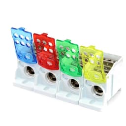 Din Rail Terminal Block Distribution Power Wire Electrical Connector Electric Split Junction Box UKK80A/125A/160A/250A/400A/500A