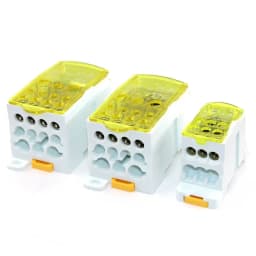 Din Rail Terminal Block Distribution Power Wire Electrical Connector Electric Split Junction Box UKK80A/125A/160A/250A/400A/500A