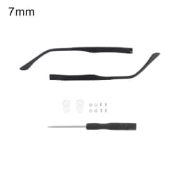 1 Pair Single Tooth Eyeglasses Temple Arm Single Tooth TR90 Eyeglasses Replacement Leg Repair Eyewear Tool Accessories