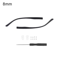 1 Pair Single Tooth Eyeglasses Temple Arm Single Tooth TR90 Eyeglasses Replacement Leg Repair Eyewear Tool Accessories
