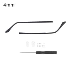 1 Pair Single Tooth Eyeglasses Temple Arm Single Tooth TR90 Eyeglasses Replacement Leg Repair Eyewear Tool Accessories