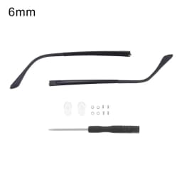 1 Pair Single Tooth Eyeglasses Temple Arm Single Tooth TR90 Eyeglasses Replacement Leg Repair Eyewear Tool Accessories