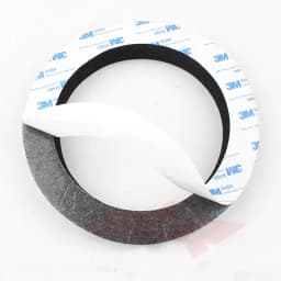 2pcs 6.5 inch Car Speaker Ring Bass Door Trim Sound Insulation Cotton Audio Speakers Sound Self Adhesive Insulation Ring