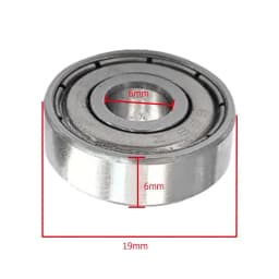 10-40Pcs Ball Bearings 608ZZ 623ZZ 626ZZ 687ZZ 607ZZ Deep Groove Miniature Bearings for Skateboard Scooter 3D Printers Bearings
