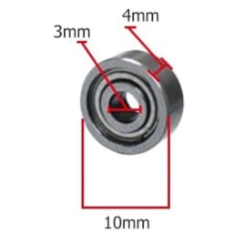 10-40Pcs Ball Bearings 608ZZ 623ZZ 626ZZ 687ZZ 607ZZ Deep Groove Miniature Bearings for Skateboard Scooter 3D Printers Bearings