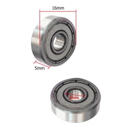 10-40Pcs Ball Bearings 608ZZ 623ZZ 626ZZ 687ZZ 607ZZ Deep Groove Miniature Bearings for Skateboard Scooter 3D Printers Bearings
