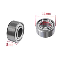 10-40Pcs Ball Bearings 608ZZ 623ZZ 626ZZ 687ZZ 607ZZ Deep Groove Miniature Bearings for Skateboard Scooter 3D Printers Bearings