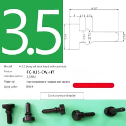 Silicone Plug Rubber Stopper Eyelet Damping High Elasticity Protective 3mm4mm5mm6mm8mm9mm10mm12mm14mm16mm Anti-collision Sealing