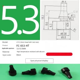 Silicone Plug Rubber Stopper Eyelet Damping High Elasticity Protective 3mm4mm5mm6mm8mm9mm10mm12mm14mm16mm Anti-collision Sealing