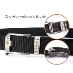 VATLTY Automatic Buckle Belt for Men 34mm Real Nylon Military Tactical Belt Non Slip Hiking Hunting Belt Male Envio Gratis