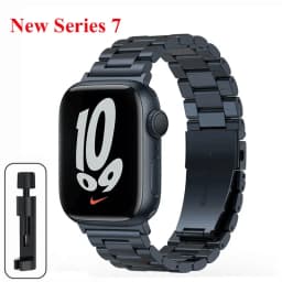 Stainless Steel Strap For Apple Watch Band 45mm Ultra 49mm 41mm 40mm 44mm 46mm Strap Metal Bracelet For Iwatch Series 11 10 42mm