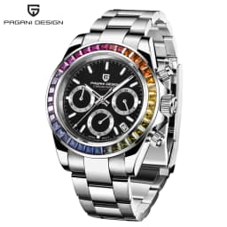 2026 New PAGANI Design Top Brand Men's Sports Quartz Watches Sapphire Stainless Steel Waterproof Chronograph Luxury Reloj Hombre
