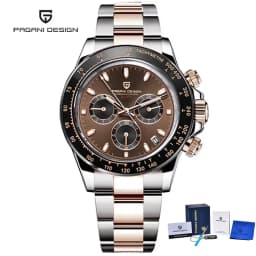 2026 New PAGANI Design Top Brand Men's Sports Quartz Watches Sapphire Stainless Steel Waterproof Chronograph Luxury Reloj Hombre