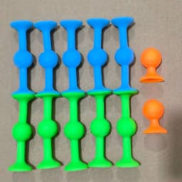 7/12pcs Soft Sticky Suction Dart Fidget Toy Family Interactive Game Pop Silicone Dart Decompression Toy Party Favors For Guests